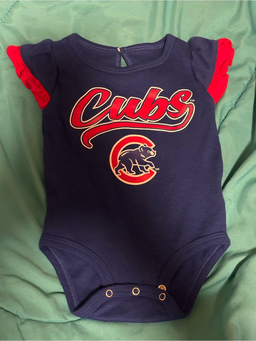 Chicago Cubs One-Piece Bodysuit